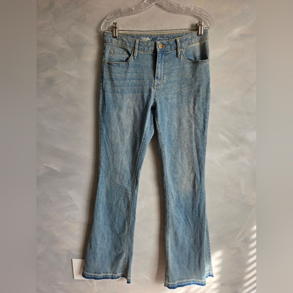 Mossimo Denim High Rise Flare Sz 6/28 R Vintage Y2K